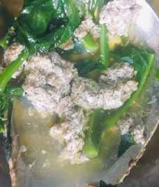 canh mồng tơi cua