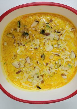 A picture of Carrot kheer.