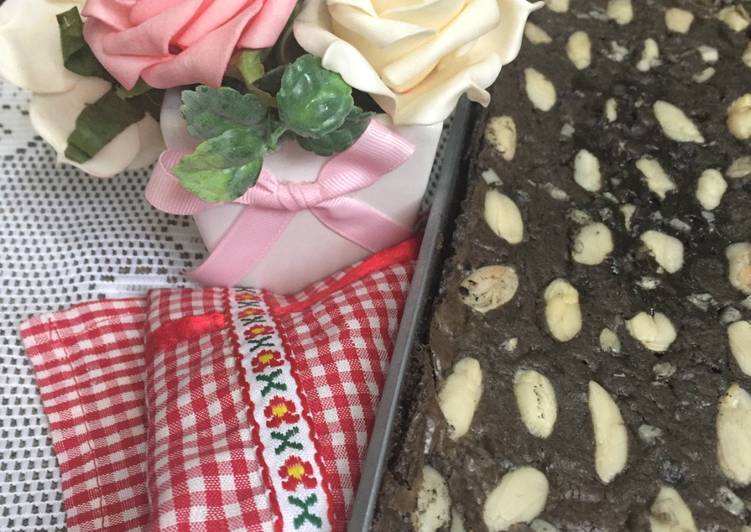 Perjuangan mencari shiny crust brownies 👻