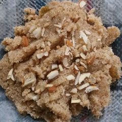 A picture of Rava's halwa.