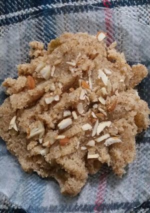 A picture of Rava's halwa.
