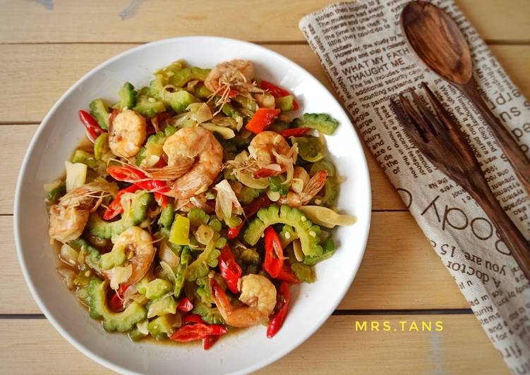 Oseng Pare Udang - Tidak Pahit 👌