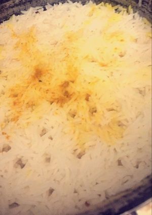 صورة لوصفة الرز البخاري