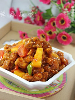 菠萝咕噜肉 的食譜成品照片