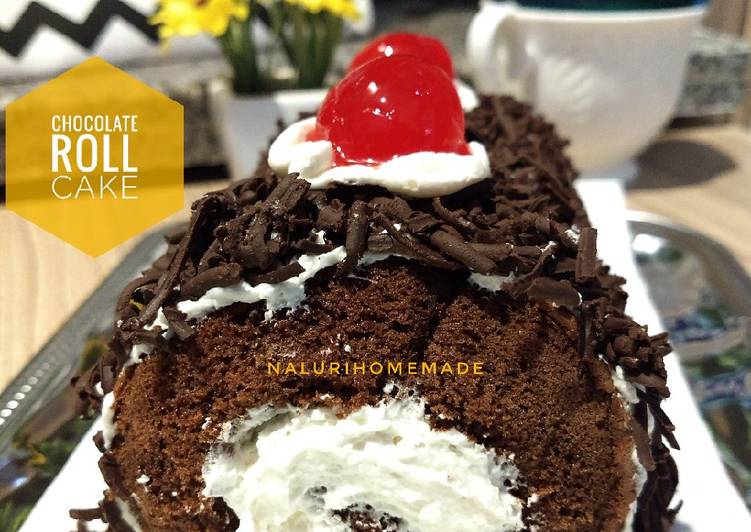 55.2019.Chocolate Roll Cake