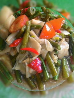 Foto resep Tumis Jamur Kacang Panjang Saus Tiram