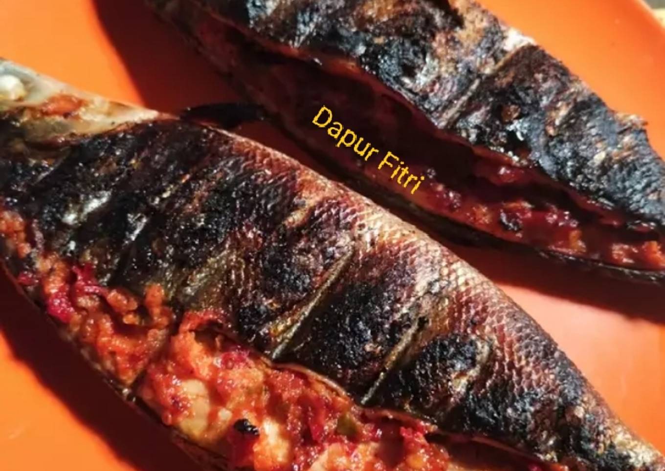 Ikan Bakar Bandeng isi #Dapur Fitri