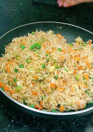 A picture of Fried rice.