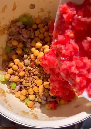 صورة لوصفة شوربة حريرة