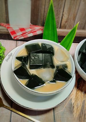 Foto resep Jelly Cincau Pandan