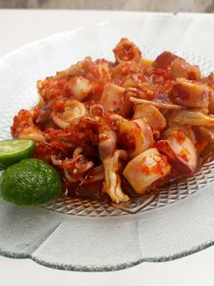 Foto resep Cumi Asin Balado