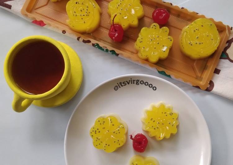 #295. Puding Nanas Selasih 🍍🍍🍍