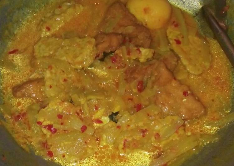 Resep Sayur Embe' Embe' (Tahu, Tempe, Telur, dan Labu) yang Bikin Ngiler