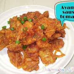 รูปของ Ayam saus tomat asam manis