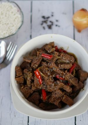 Foto resep Sapi Lada Hitam