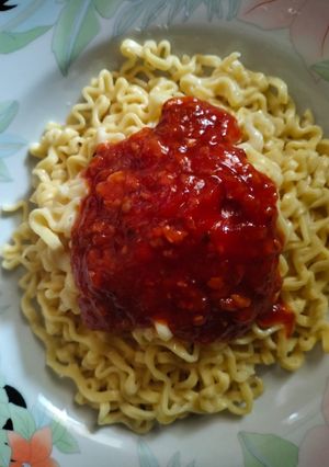 Foto resep Spageti Dadakan ala Rumahan