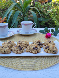 Una foto de Bizcochitos con chocolate