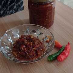 Sambal terasi plus teri medan রেসিপির প্রধান ছবি