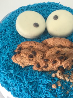 Una foto de Tarta Triki El Monstruo de las galletas