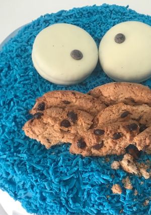 Una foto de Tarta Triki El Monstruo de las galletas