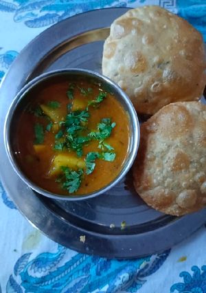 आलू टमाटर की सब्जी (aloo tamatar ki sabzi recipe in Hindi) रेसिपी मुख्य फोटो