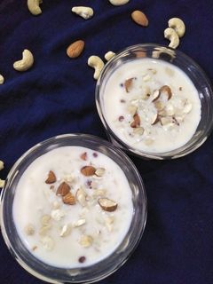 राइस ड्राई फ्रूट्स खीर (Rice dry fruits kheer recipe in Hindi) रेसिपी मुख्य फोटो