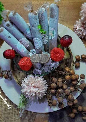 Foto resep Es Lilin Cokelat Biskuit