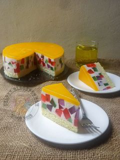 Gambar Broken Glass Cheesecake