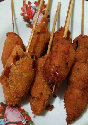 Foto resep Sate kepel kelapa