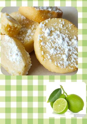 Une photo de Biscuits fondants au citron vert
