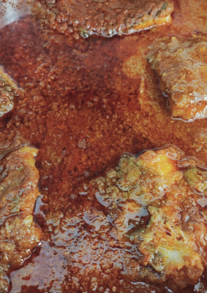 Una foto de Bacalao a la Bizkaina