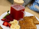 فكرة فطور صباح صحي 🍓👌