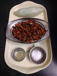 * புடலங்காய் வறுவல்*(pudalangai varuval recipe in tamil) செய்முறை முக்கிய புகைப்படம்