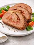 Polpettone di Carne Ripieno di Speck e Scamorza