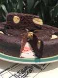 Torta integral vegana de centeno, cacao y banana 🌱