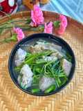 Canh Khoai Môn Nấu Rau Muống Rau Nhút
