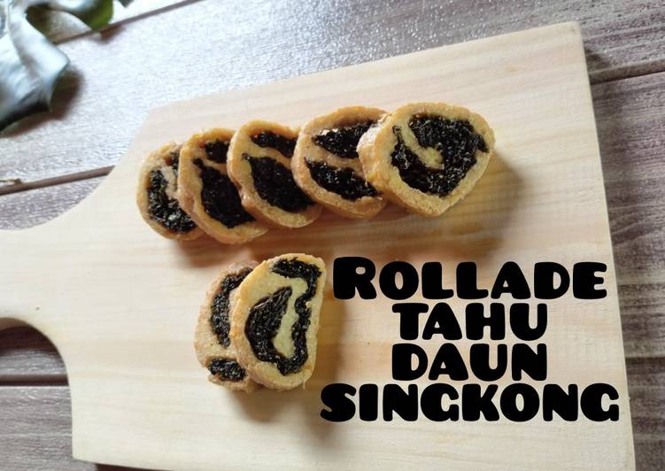 Rollade Tahu Daun Singkong