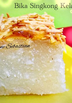 Foto resep Bika Singkong Kelapa