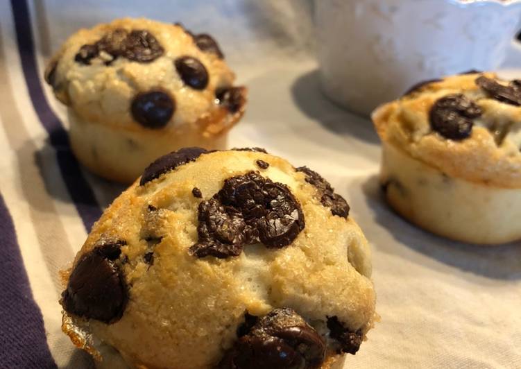 Les Meilleures Recettes de Muffins aux pépites de chocolat