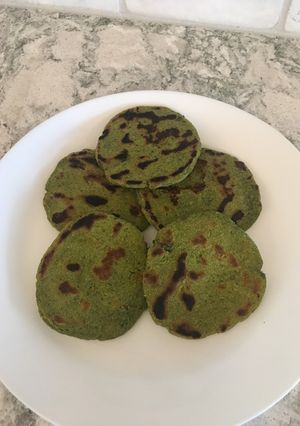 Una foto de Tortitas verdes
