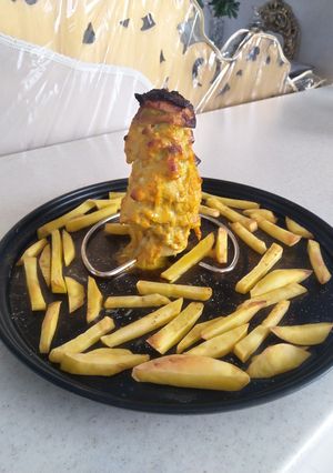 عکسی از دستور دونر کباب مرغ