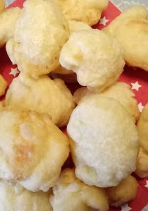 A picture of Pizzelle fritte 🎄 🍕.