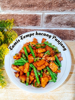 Foto resep Tumis Tempe Kacang Panjang