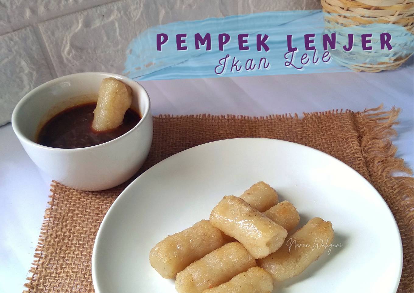 Pempek Lenjer Ikan Lele (Khas Palembang)