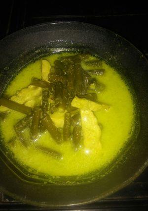Foto resep Gulai kacang panjang dan tempe