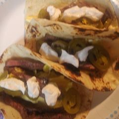 Roastbeef and Egg Tacos A picture of Roastbeef and Egg Tacos.