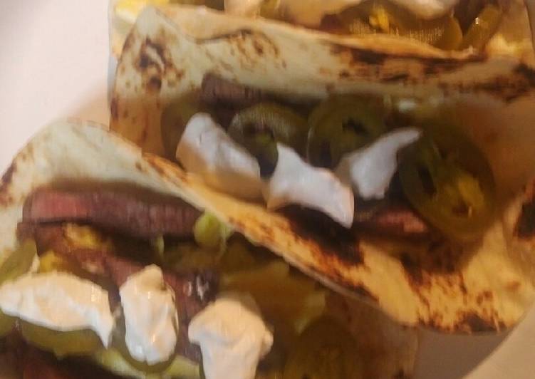 Roastbeef and Egg Tacos Roastbeef and Egg Tacos