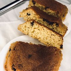 A picture of Vegan Blackberries cake.