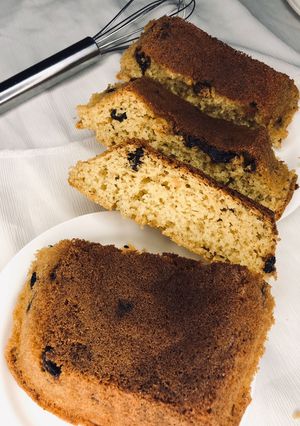 A picture of Vegan Blackberries cake.
