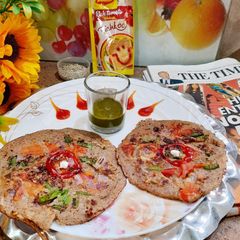 A picture of Millet Uttapam.